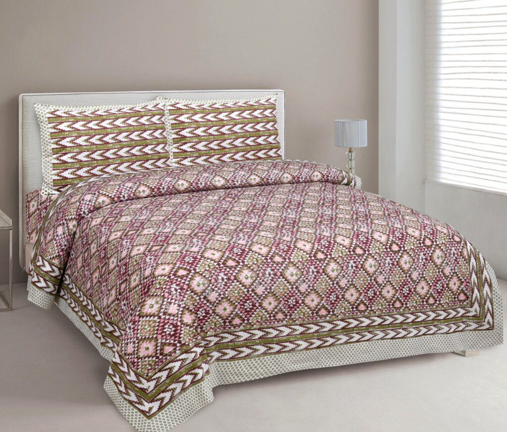 bedsheet with comforter