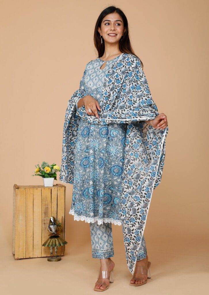 ladies cotton suit price