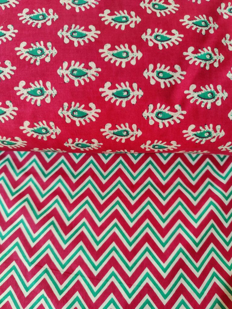 cotton block print fabric wholesale