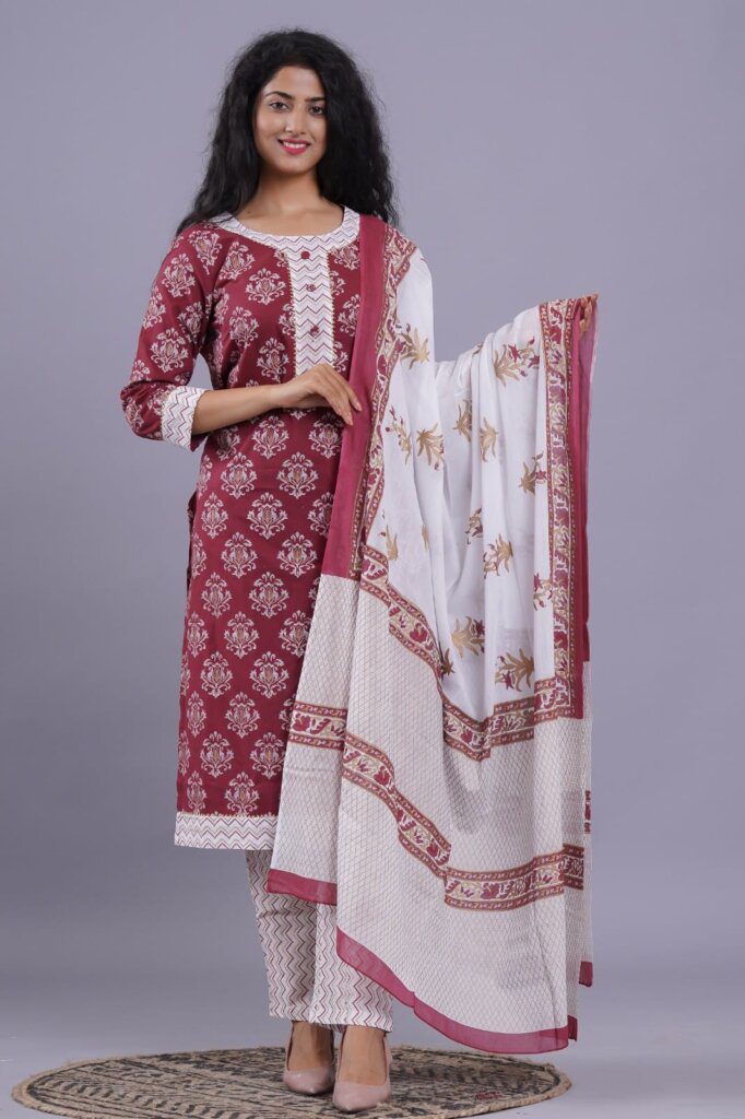 online cotton suits for ladies