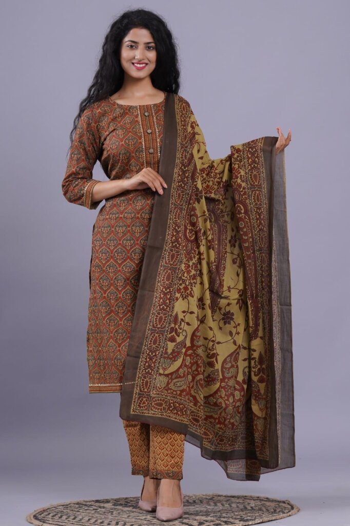 Sanganeri Hand Block Printed Suits Sets