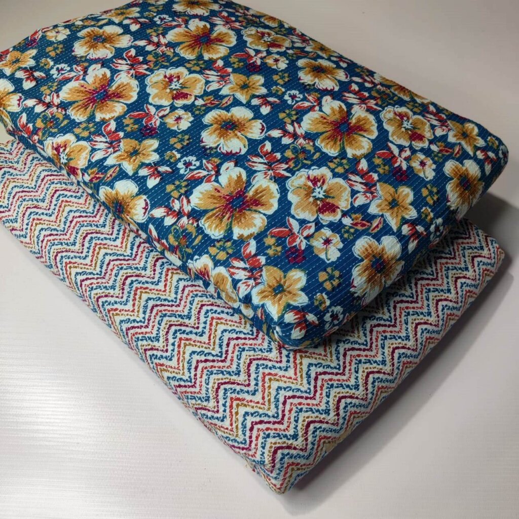 designer top bottom fabric set