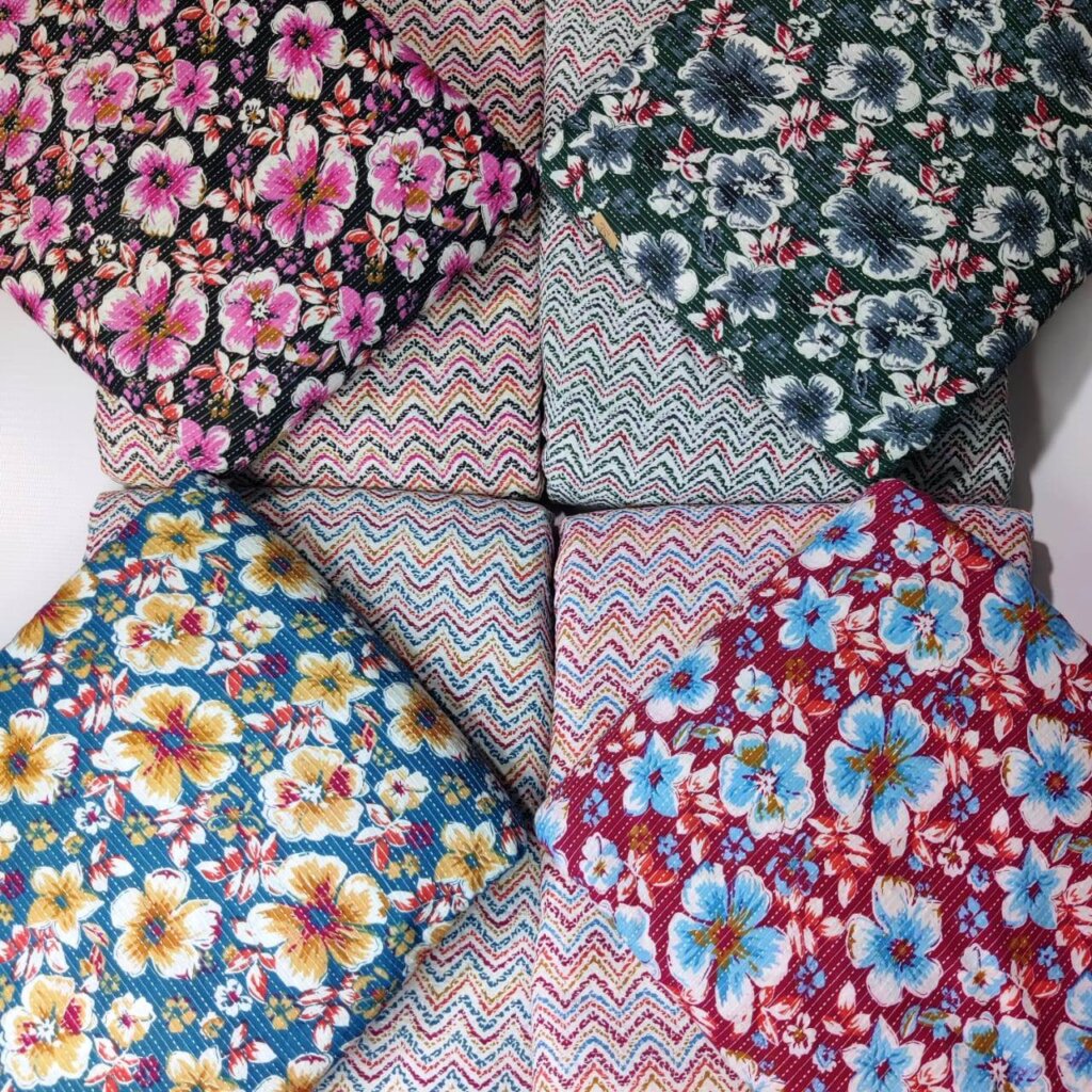 designer top bottom fabric set